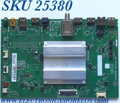 MAIN PARA TV TCL 4K·UHD·HDR ((ANDROID)) (3840x2160) / NUMERO DE PARTE 08-CM50CUN-OC405AA / 40-RT51H1-MAD2HG / RT2851 / 08-RT51H04-MA200AA / 08-RT51H04-MA300AA / V8-R851T02-LF1V212 / L187223423 / NTL000484A / MODELO 50A423